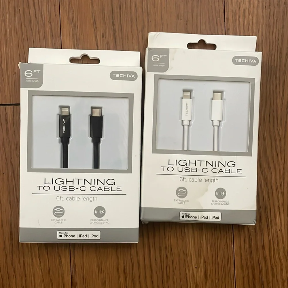Lighting To USB -C Cable